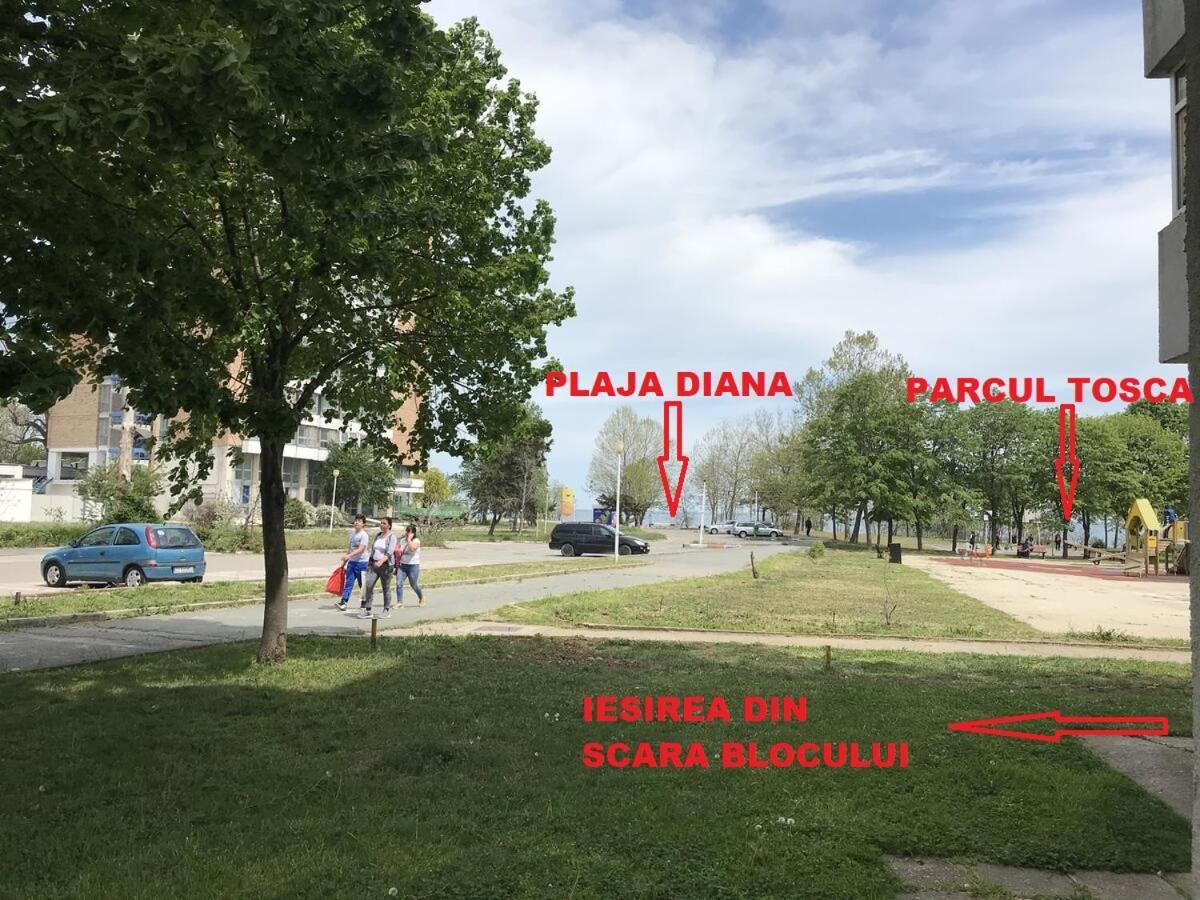 Apartament Langa Plaja Diana Mangalia Eksteriør billede